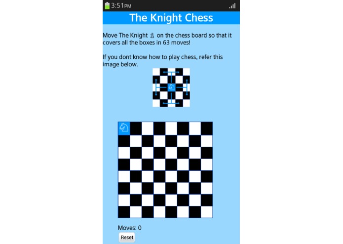 The Knight Chess – screenshot 1