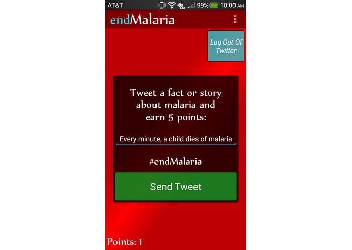endMalaria – screenshot 3