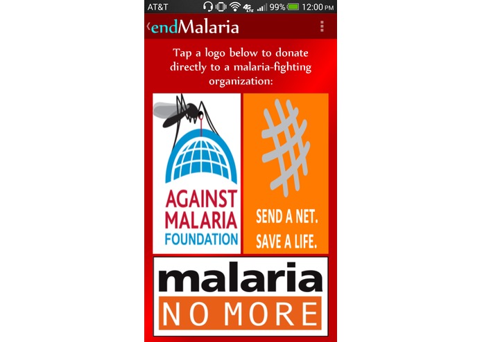 endMalaria – screenshot 4