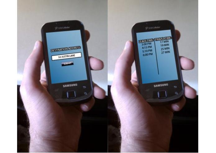 Departure Time App – screenshot 3