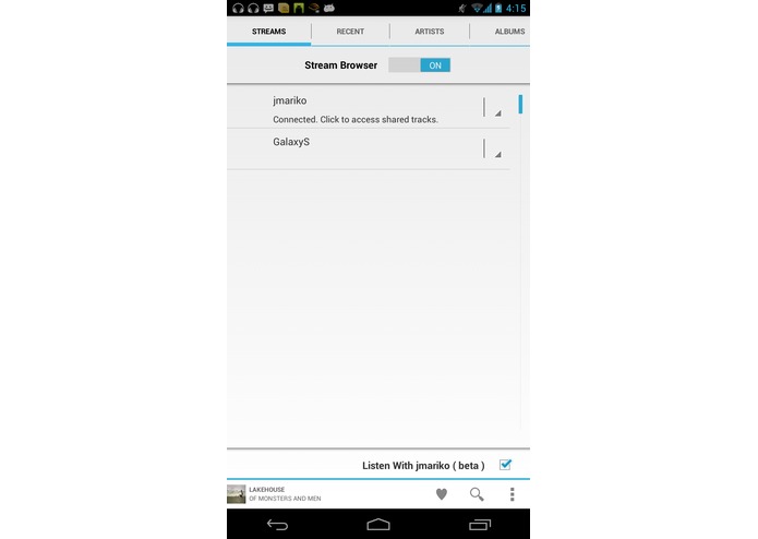 Musydra music player  – screenshot 4