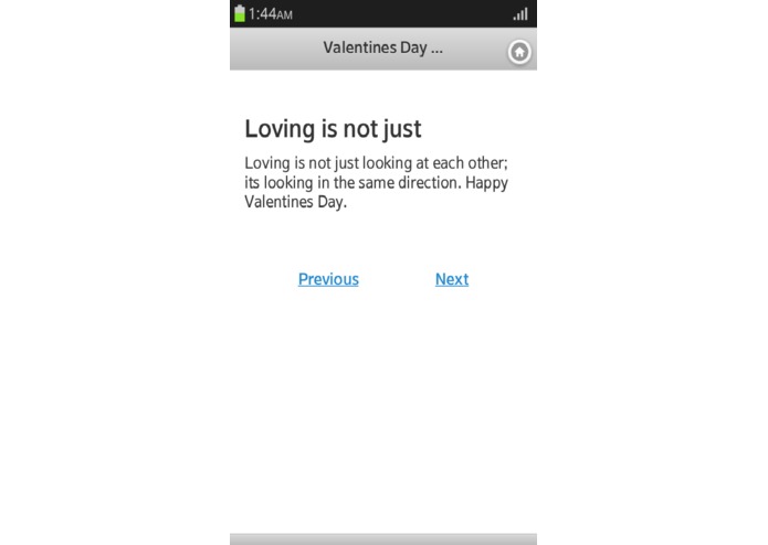 Valentines Day SMS – screenshot 2