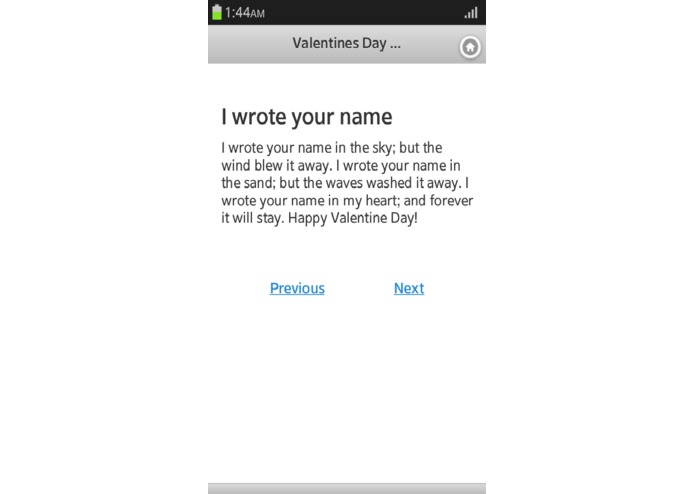 Valentines Day SMS – screenshot 4