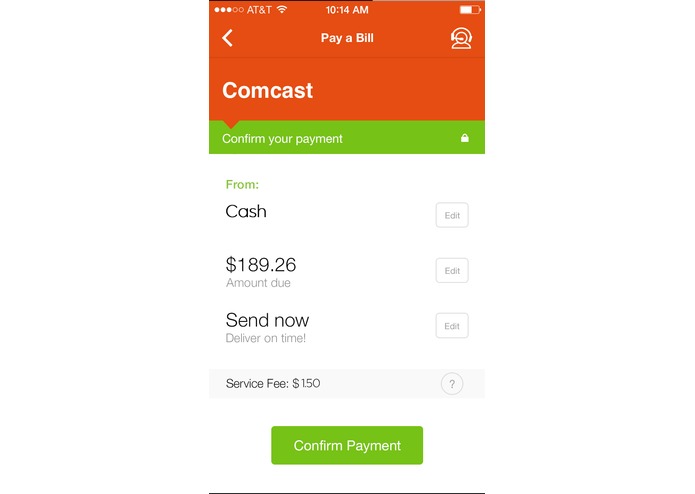 Check.me: Mobile Bill Pay Application – screenshot 2