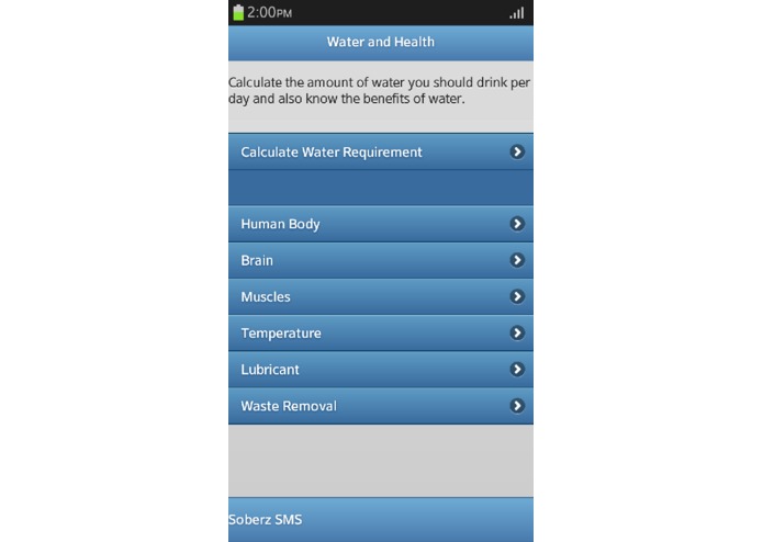Water and Health – screenshot 1