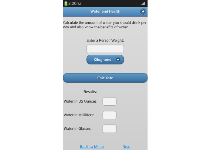 Water and Health – screenshot 2