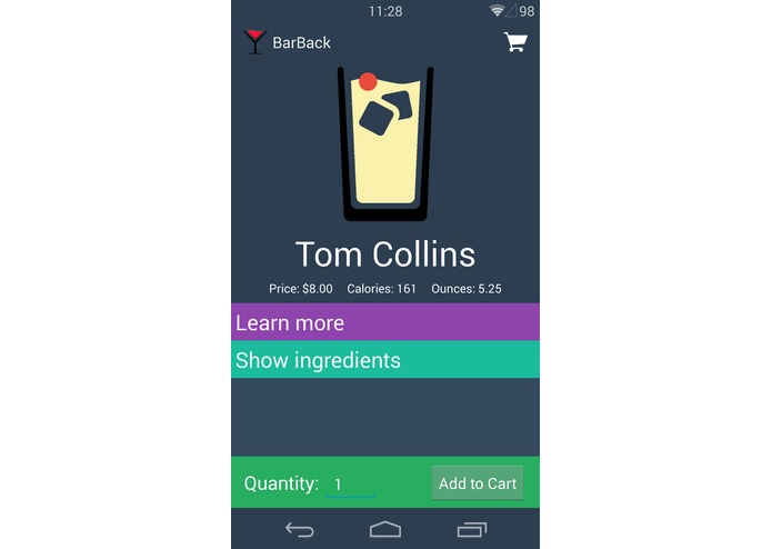 BarBack – screenshot 3