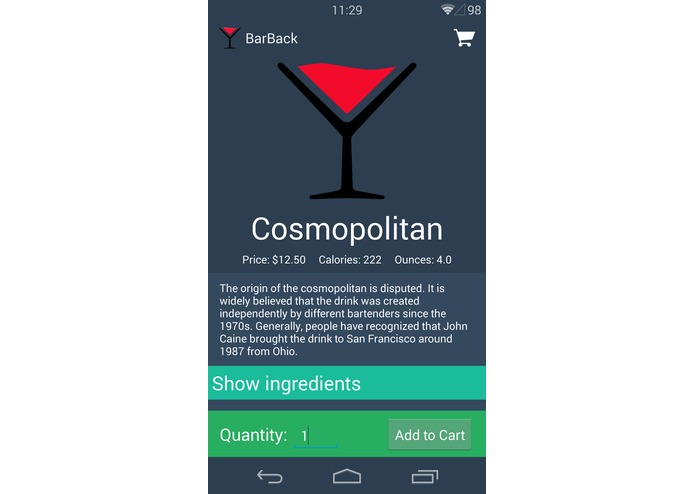 BarBack – screenshot 4