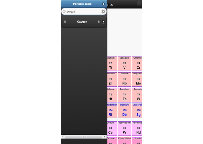 Periodic Table of Elements – screenshot 3