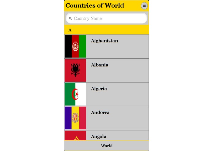 Countries of World – screenshot 2