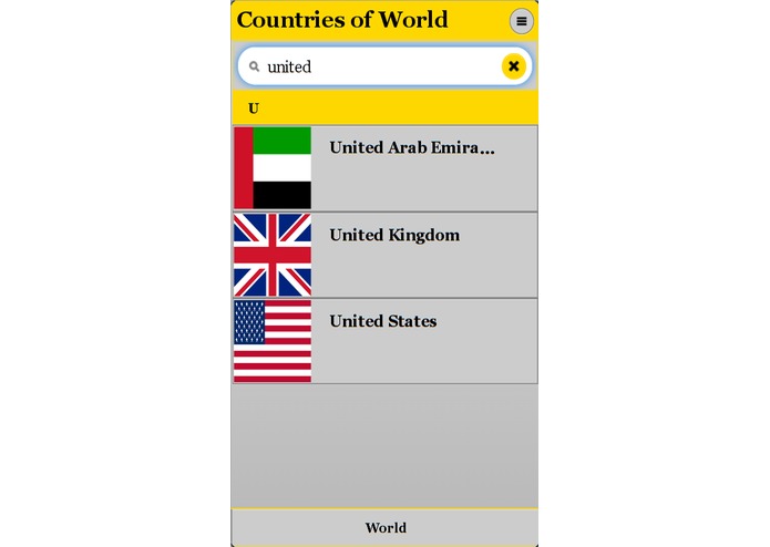 Countries of World – screenshot 3