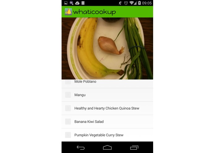 whaticookup – screenshot 2