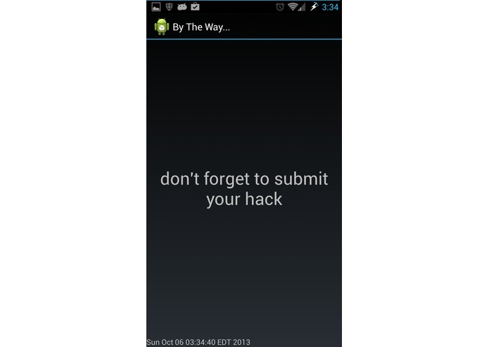 By The Way... – screenshot 2
