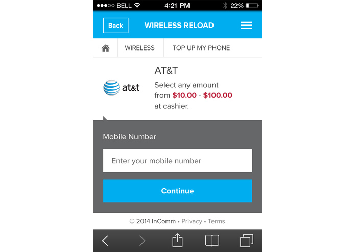 InComm Wireless Top Up – screenshot 5