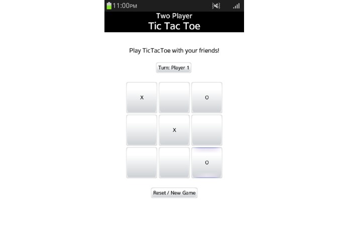 TwoPlayerTicTacToe – screenshot 3