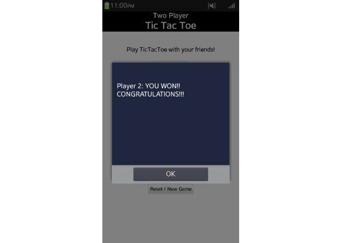 TwoPlayerTicTacToe – screenshot 4