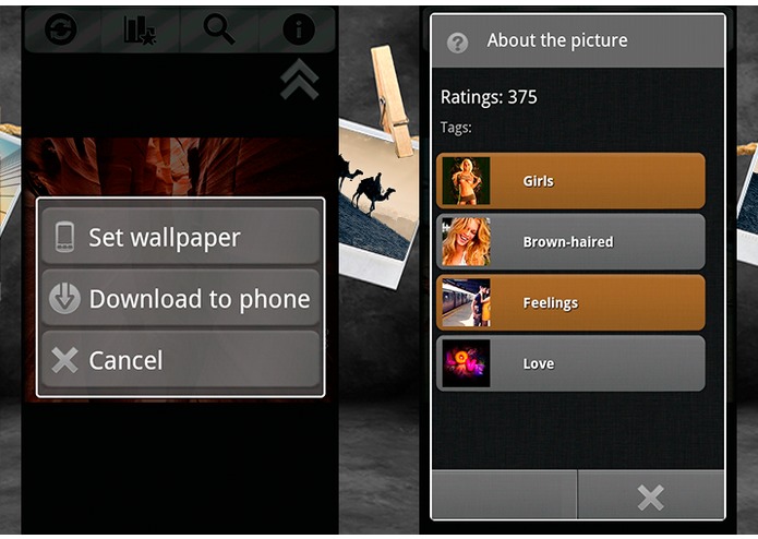 Wallpapers – screenshot 4