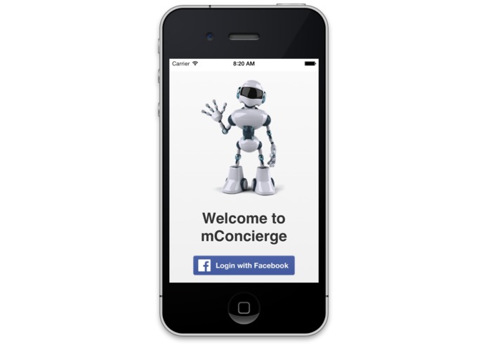 mConcierge – screenshot 1
