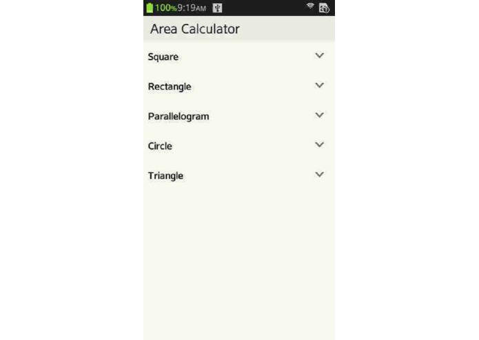Area Calculator – screenshot 1