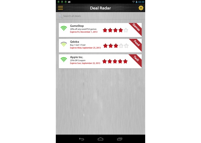 Deal Radar – screenshot 2