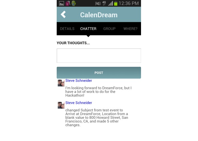 CalenDream – screenshot 2