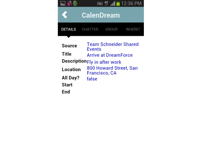 CalenDream – screenshot 3