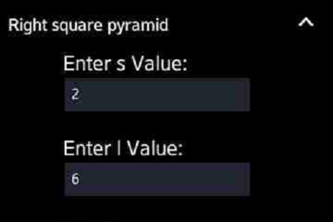 Surfacearea calculator