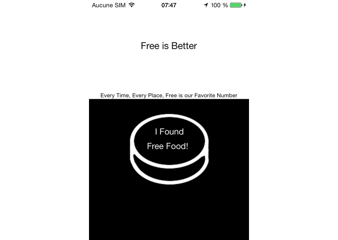FreeFood – screenshot 1