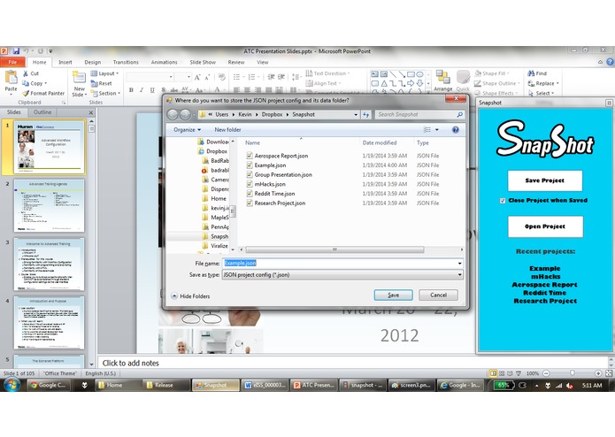 Snapshot – screenshot 2