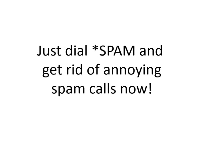 Crowdsourced Spamblocking – screenshot 1
