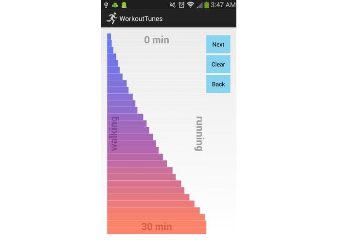 WorkoutTunes – screenshot 4