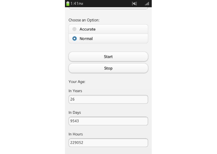 Age Counter – screenshot 4