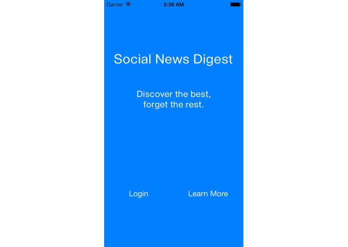 Social News Digest – screenshot 1