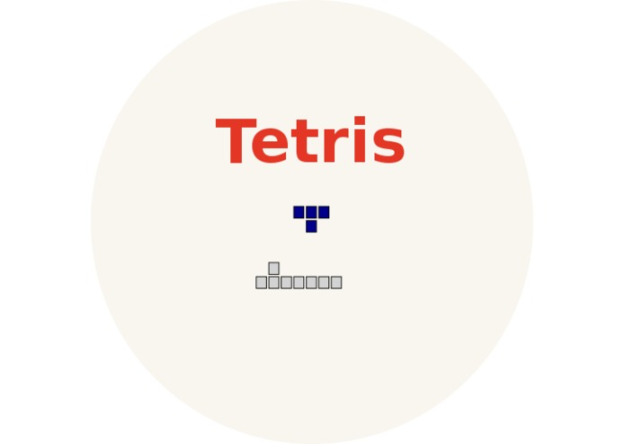 Tetris lite – screenshot 1