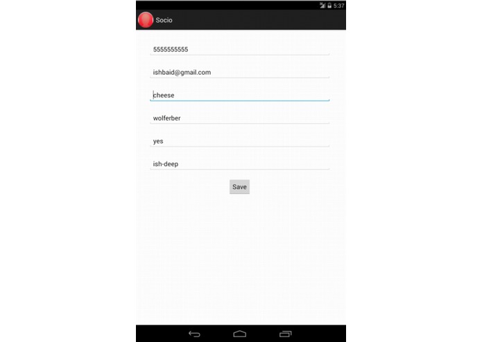 Socio – screenshot 2