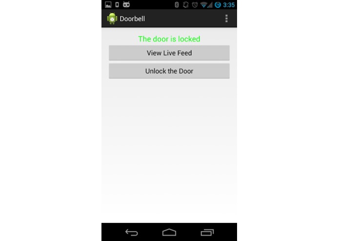 Raspberry Pi-based Home Automation – screenshot 1