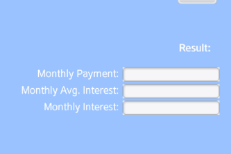 Basic Mortgage Calculator