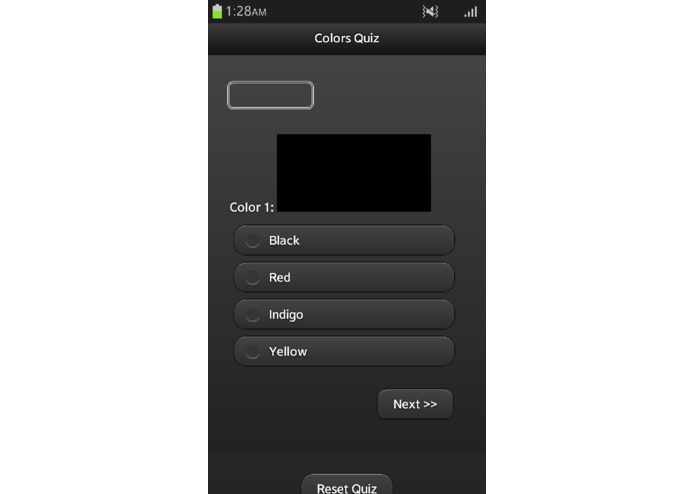 Colors Quiz – screenshot 1
