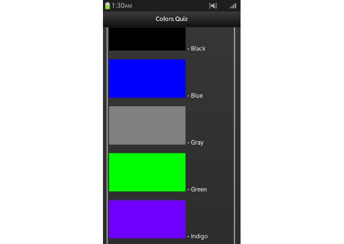 Colors Quiz – screenshot 3
