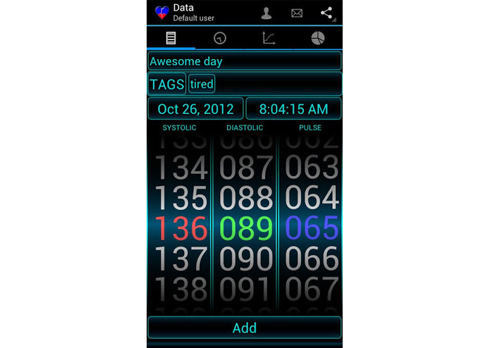 Blood Pressure – screenshot 2