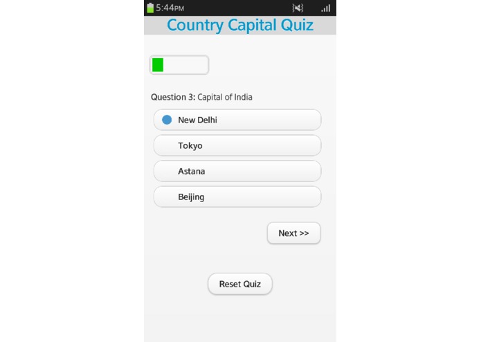 Country Capital Quiz – screenshot 2