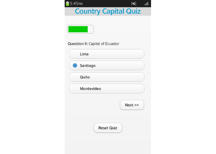 Country Capital Quiz – screenshot 4