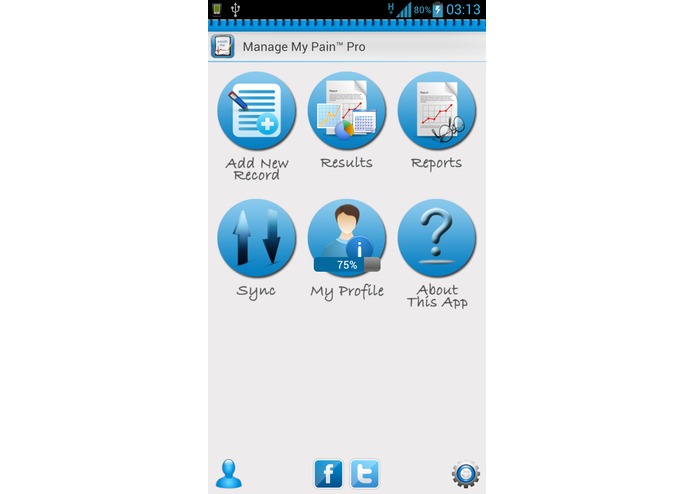 Manage My Pain for Android – screenshot 2