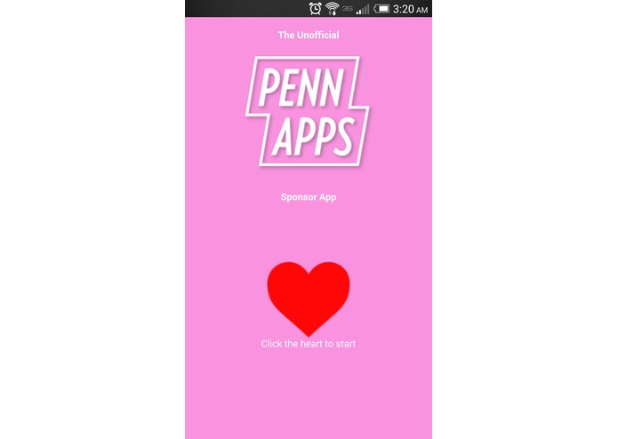 The Unofficial PennApps Sponsor App – screenshot 1