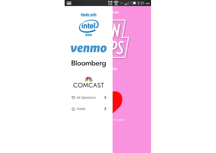 The Unofficial PennApps Sponsor App – screenshot 2