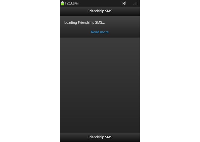 Friendship SMS – screenshot 1
