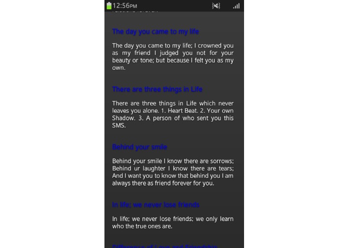 Friendship SMS – screenshot 4