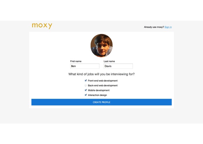 moxy – screenshot 2