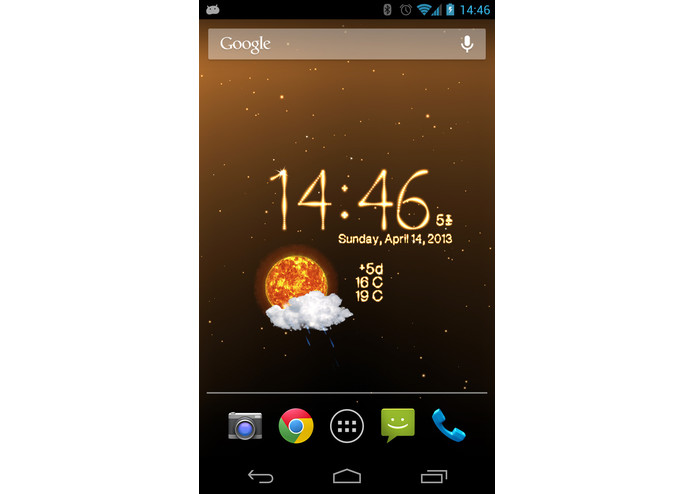 Countdowns, Weather & Clock Live Wallpaper – screenshot 4