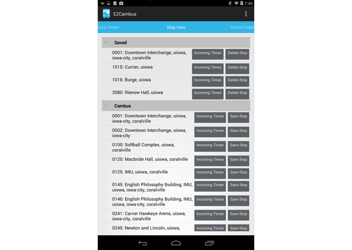 EZCambus – screenshot 1